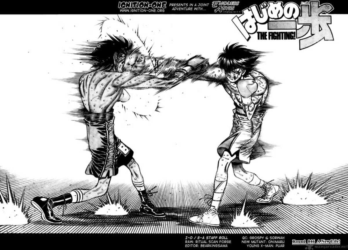 Hajime no Ippo: Fighting Spirit, Chapter 846 image 02